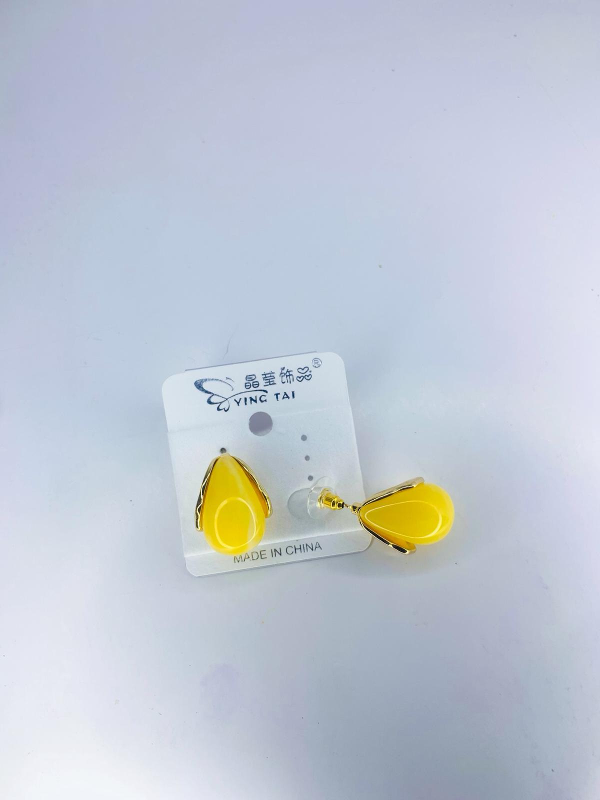 Golden Bloom Ear-rings