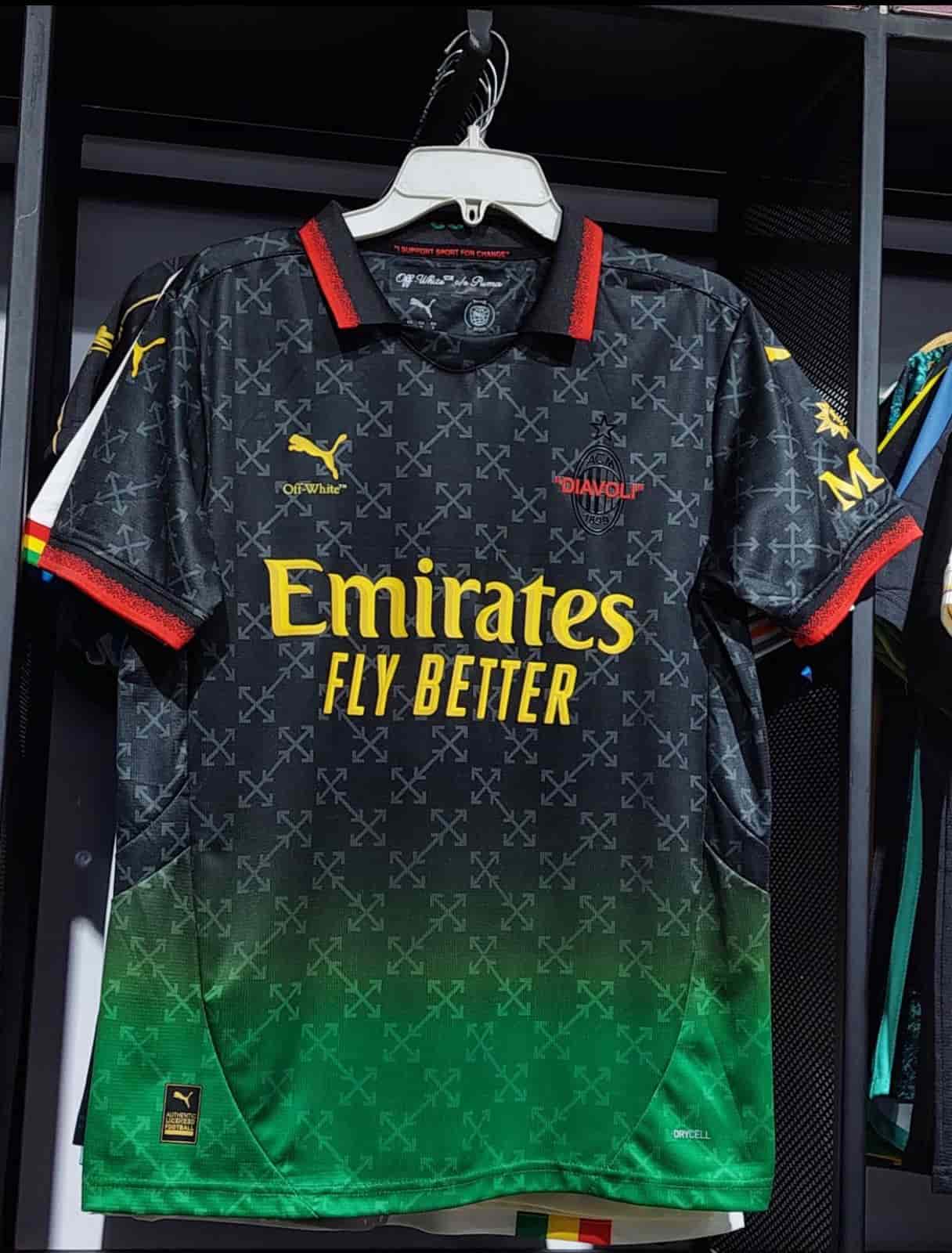 Ac milan green-black special