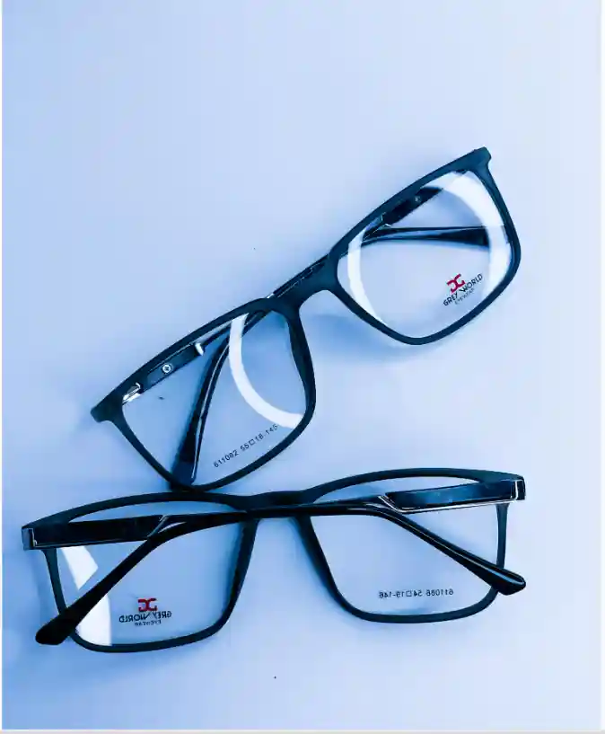 Black solid frame