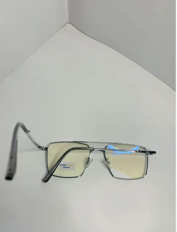 Silver computer spectacles
