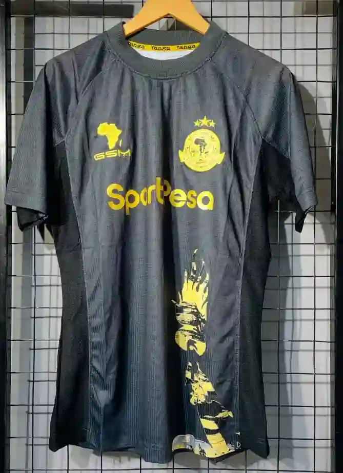 Yanga black third kit