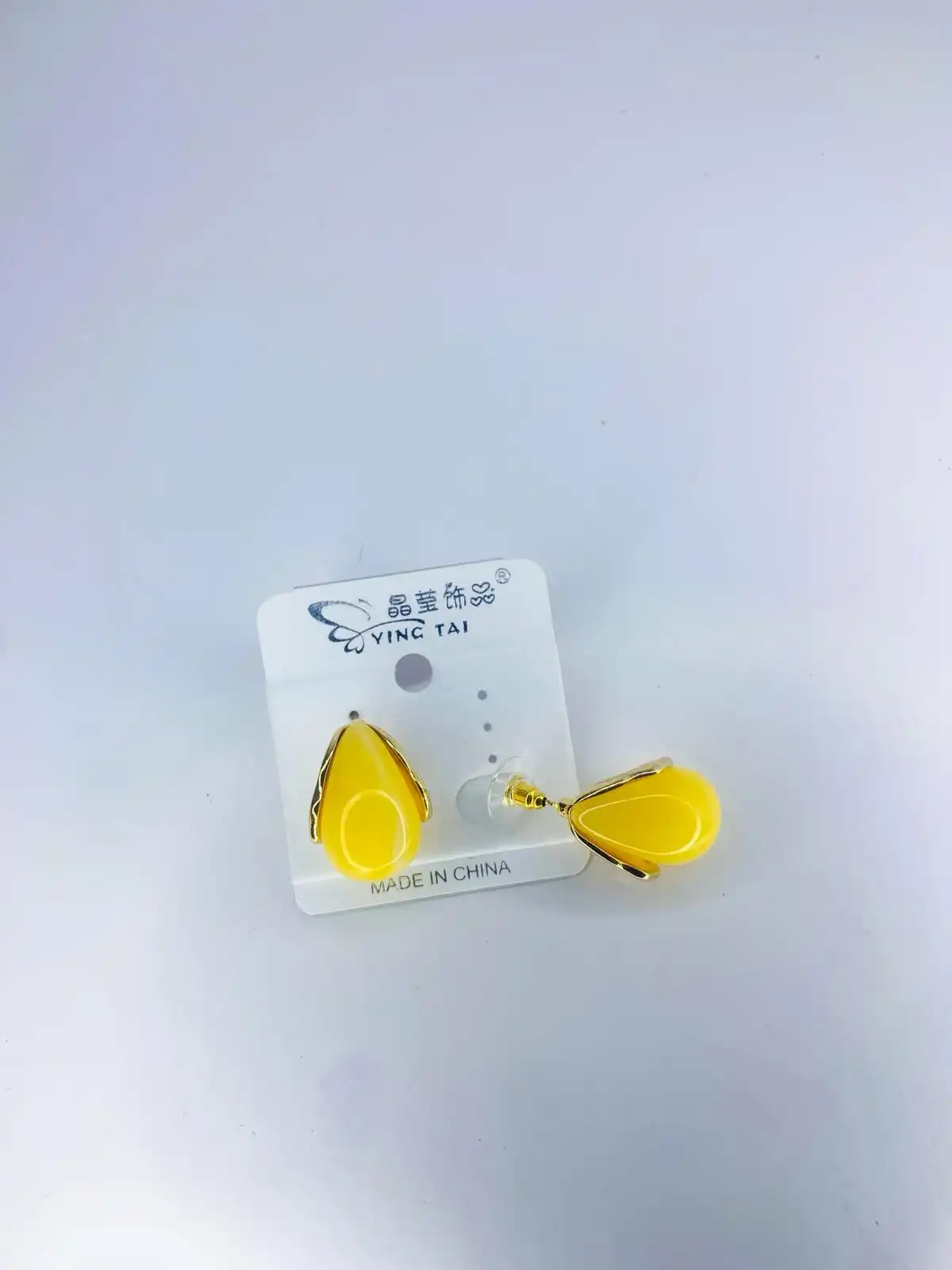 Golden Bloom Ear-rings