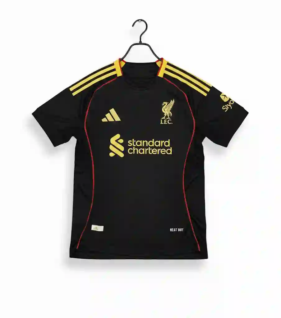 Liverpool black kit 25/26