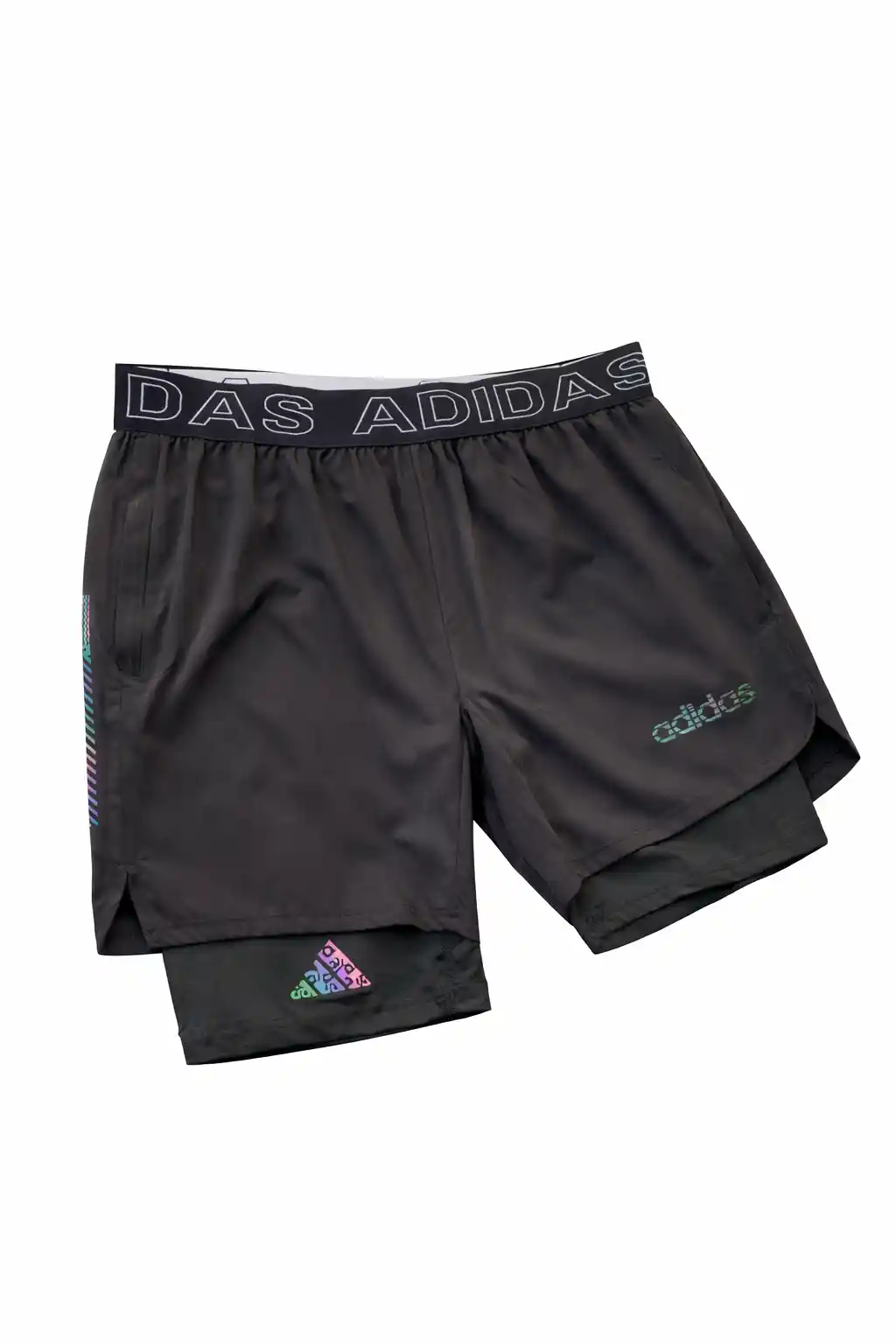 Black Adidas training shorts