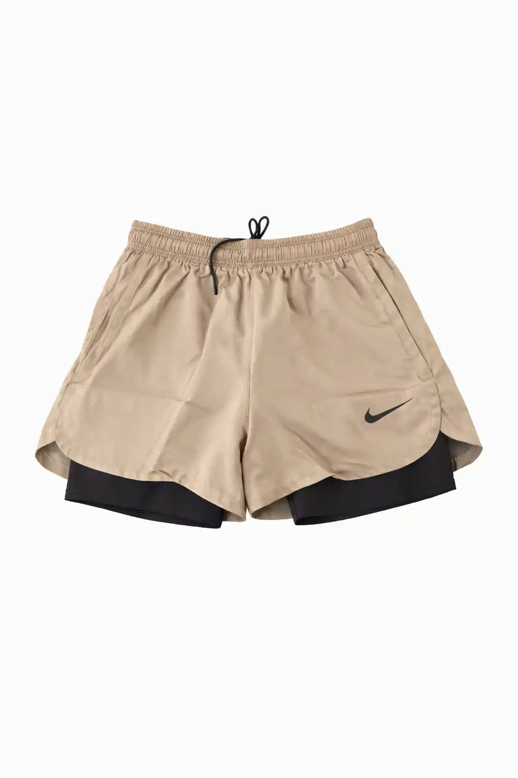 Brown Nike training shorts