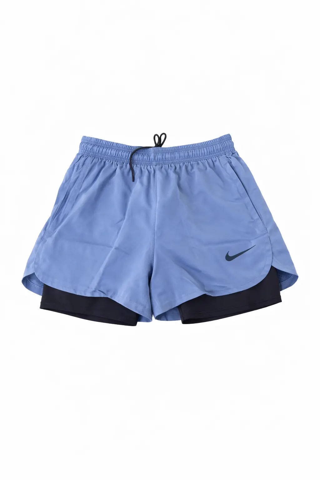 Blue Nike training shorts